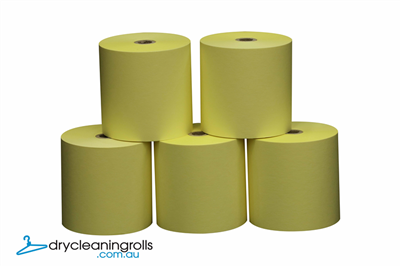 Wet Strength Dry Cleaning Rolls - YELLOW