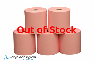 Wet Strength Dry Cleaning Rolls - PINK